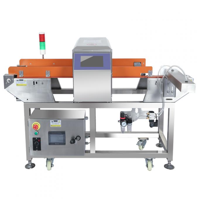 Пищевой класс Качество легко используемый конвейерный ремень Металлический детектор с отказом CE ISO сертифицированный 10