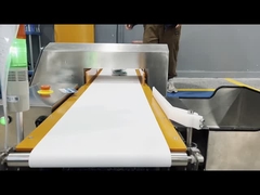 Продовольственный класс Конвейерный ремень автоматического отторжения Металлический детектор с CE