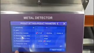 Промышленное решение для конвейерной ленты металлодетектора пищевой промышленности