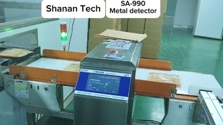 Промышленный туннельный металлодетектор для нержавеющей стали и инструментов