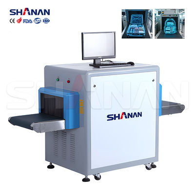 Рентгеновская инспекция отеля и станции с использованием рентгеновского сканера багажа