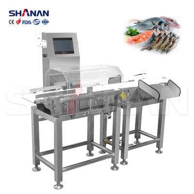 Frozen Fish Checkweigher Scale With Automated Sorting checking weigher reject System For Quality Products