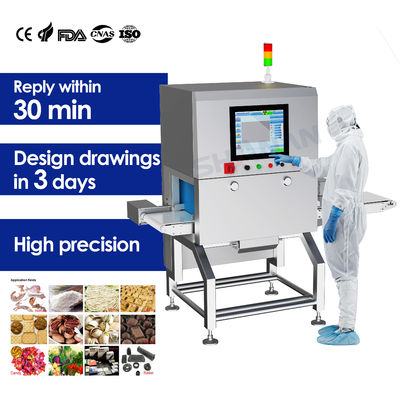 Промышленная рентгеновская система контроля качества пищевых продуктов рентгеновская машина с сенсорным экраном для быстрой проверки безопасности пищевых продуктов