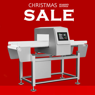 Продовольственный металлоискатель Автоматическая конвейерная лента сигнализация остановка для безопасности производства продуктов питания