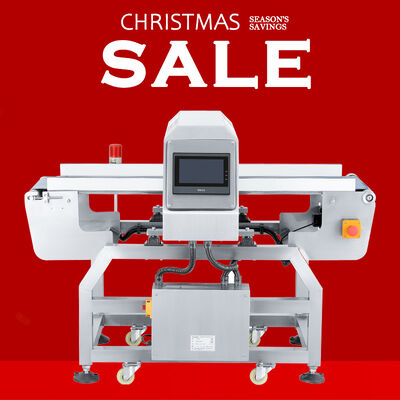 Металлодетектор для конвейерных лент с алюминиевой фольгой в пищевой промышленности.