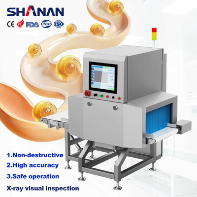 5Kg Load Capacity Food X Ray Machine Conveyor Width 400 Mm Mirror Polish SUS304 Body Material Food Inspection Equipment