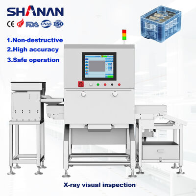 Производственная пищевая безопасность Автоматическое отторжение рентгеновского луча полный металлоискатель