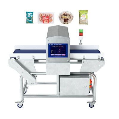 Фабрика пищевых крекеров, сыров и печенья Конвейерная лента металлоискатель