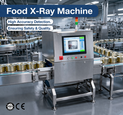 Food X-Ray Machine with Φ0.3mm Sensitivity 250mm Inspection Height and Touch Screen Operation